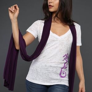Eggplant Purple Scarf